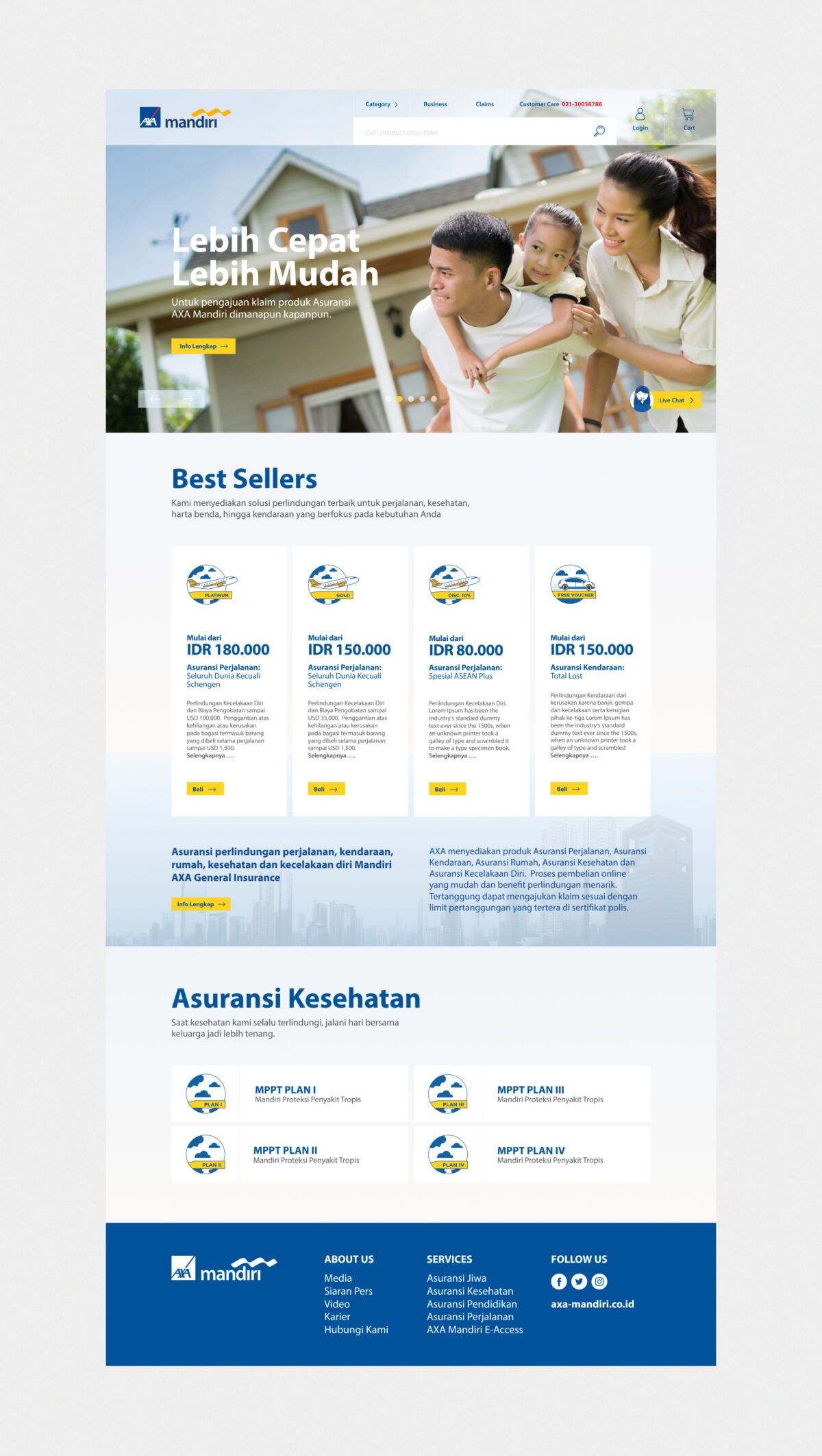 Homepage flux mandiri