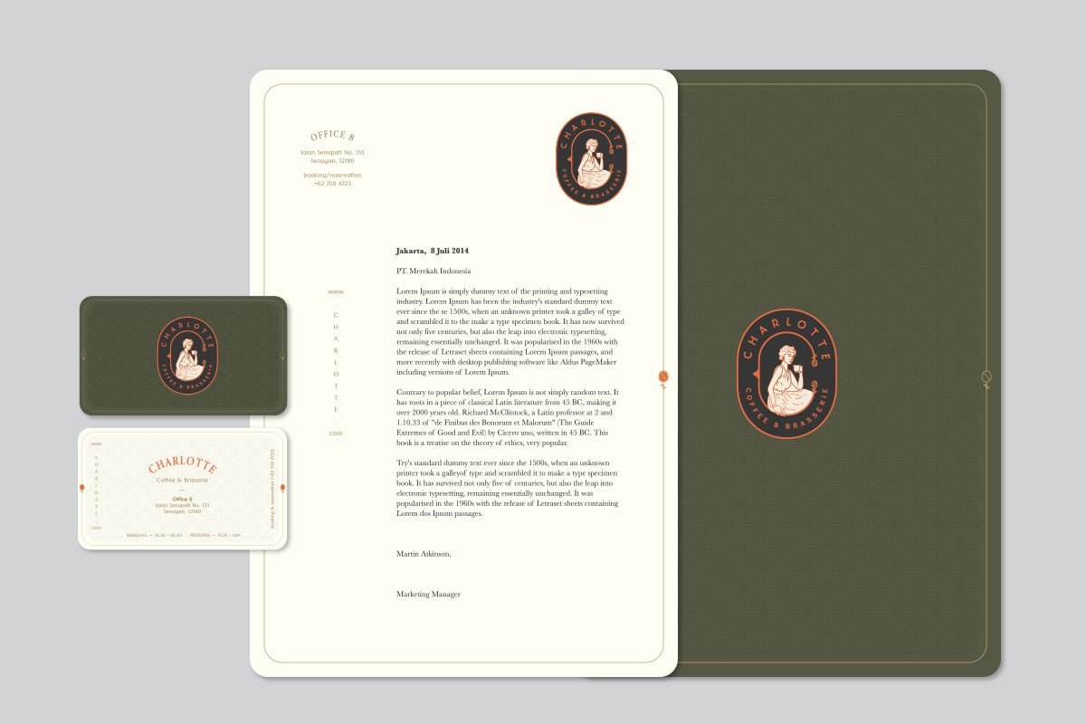 Western Restaurant Visual Branding